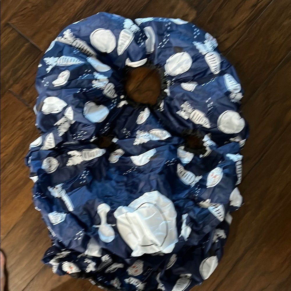 Kids Blue Inflatable Swim Ring